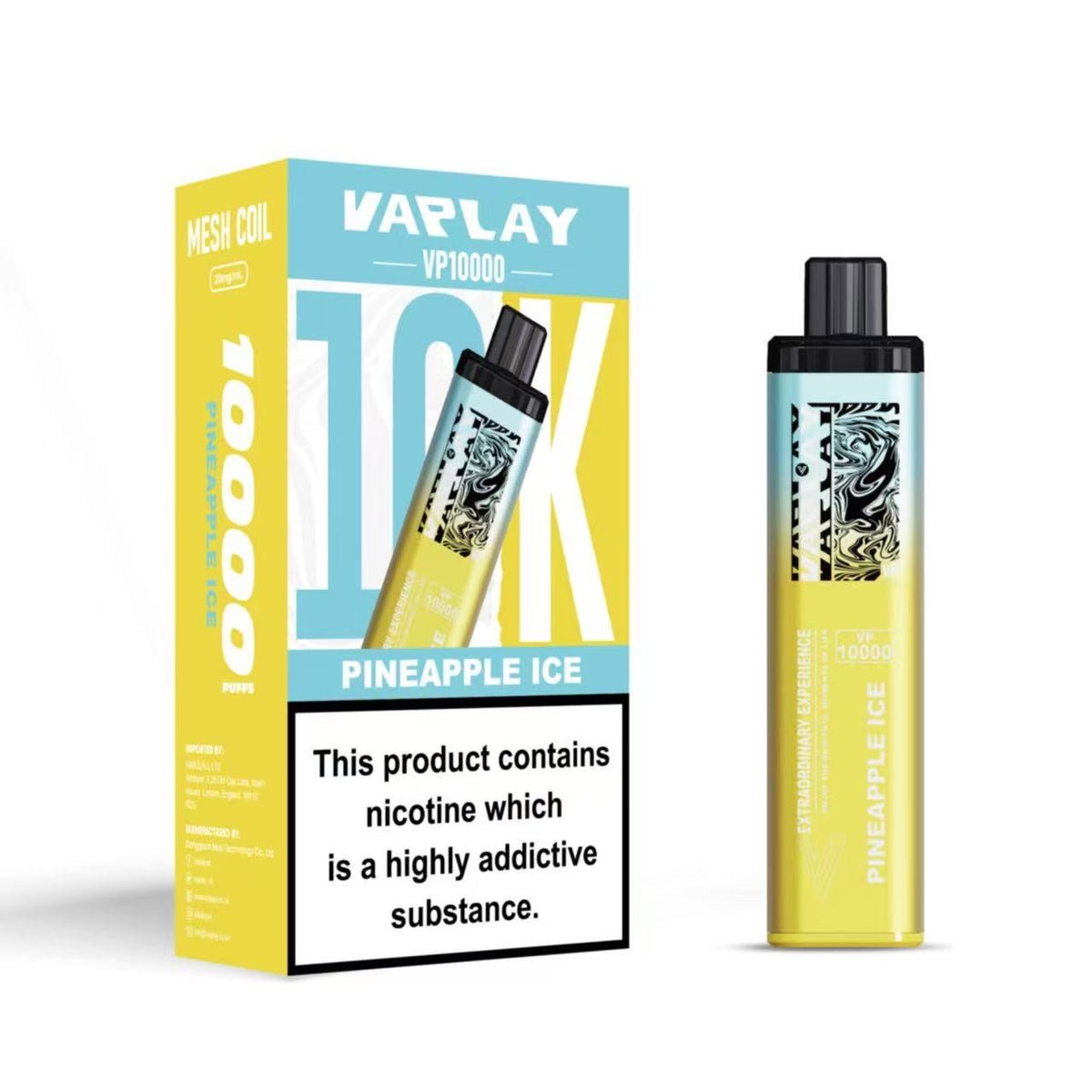 buy Vaplay VP10000 Prefilled Pod Vape Kit Box of 5 at Wolfvapes.co.uk