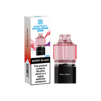 Crystal Prime Aura Bar 10k Replacement Pods Box of 5 - Wholesale Price !