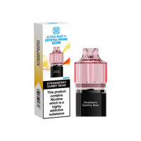 Crystal Prime Aura Bar 10k Replacement Pods Box of 5 - Wholesale Price !