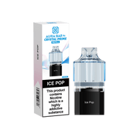 Crystal Prime Aura Bar 10k Replacement Pods Box of 5 - Wholesale Price !