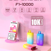 Defender F1 - 10000 Prefilled Pod Vape Kit ( Box of 5 ) - Blue Fusion - vapeukwholesale