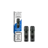 Elf Bar 600 Prefilled Replacement Pods Pack of 10 - Blue Sour Raspberry - vapeukwholesale