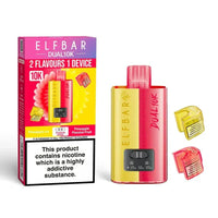 Elf Bar Dual 10K Disposable 2 in 1 Vape Box of 5 - #Simbavapeswholesale#