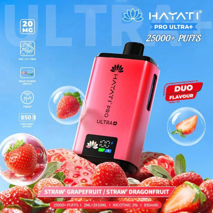 Hayati Pro Ultra Plus 25000 Starter Vape Kit Box of 5 - #Simbavapeswholesale#