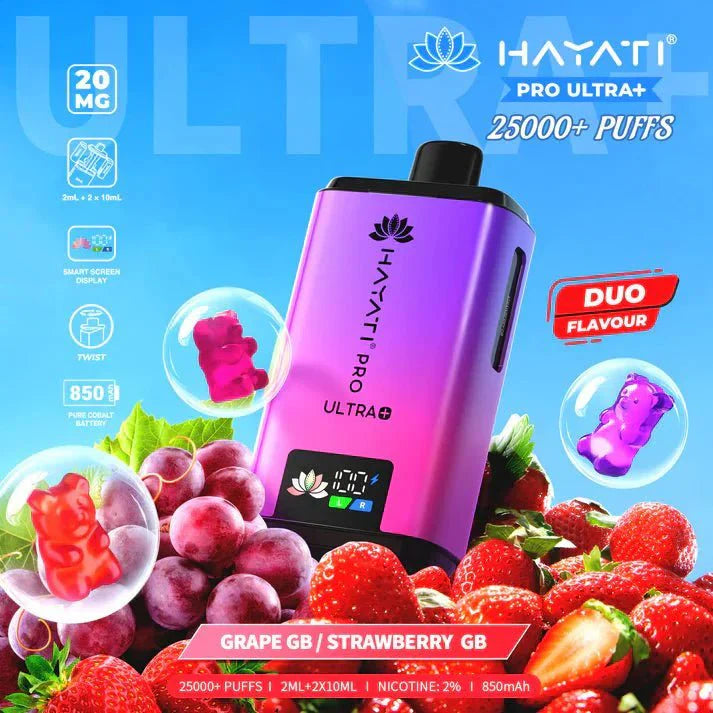 Hayati Pro Ultra Plus 25000 Starter Vape Kit Box of 5 - #Simbavapeswholesale#