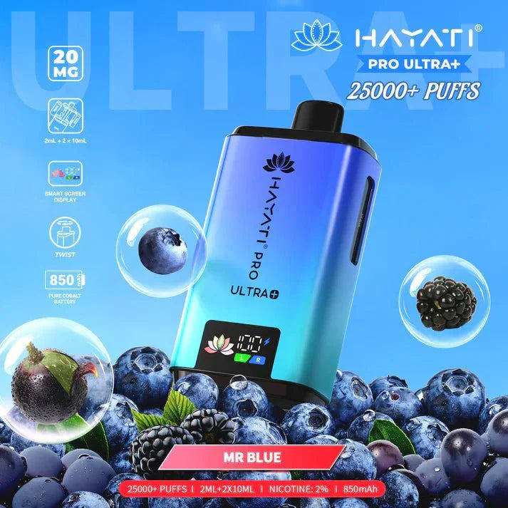 Hayati Pro Ultra Plus 25000 Starter Vape Kit Box of 5 - #Simbavapeswholesale#