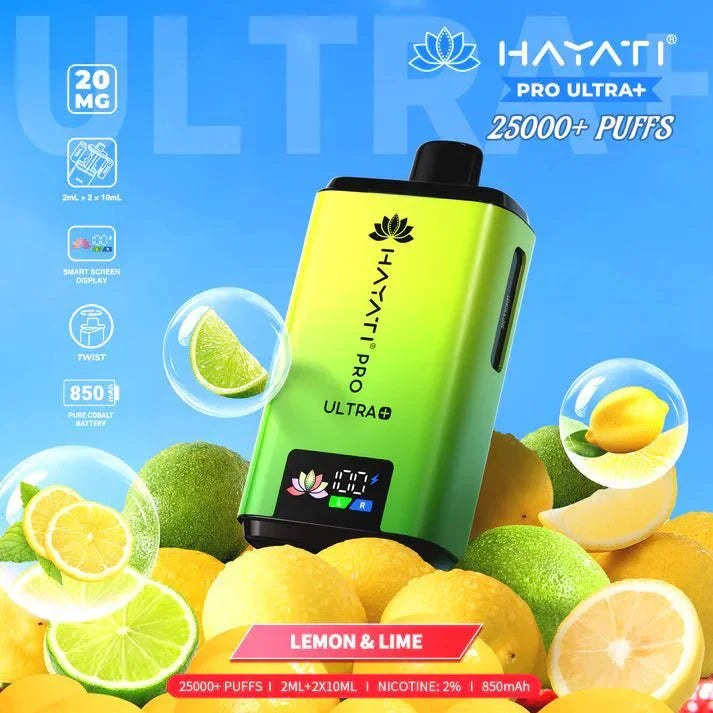 Hayati Pro Ultra Plus 25000 Starter Vape Kit Box of 5 - #Simbavapeswholesale#