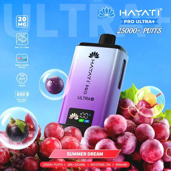 Hayati Pro Ultra Plus 25000 Starter Vape Kit Box of 5 - #Simbavapeswholesale#
