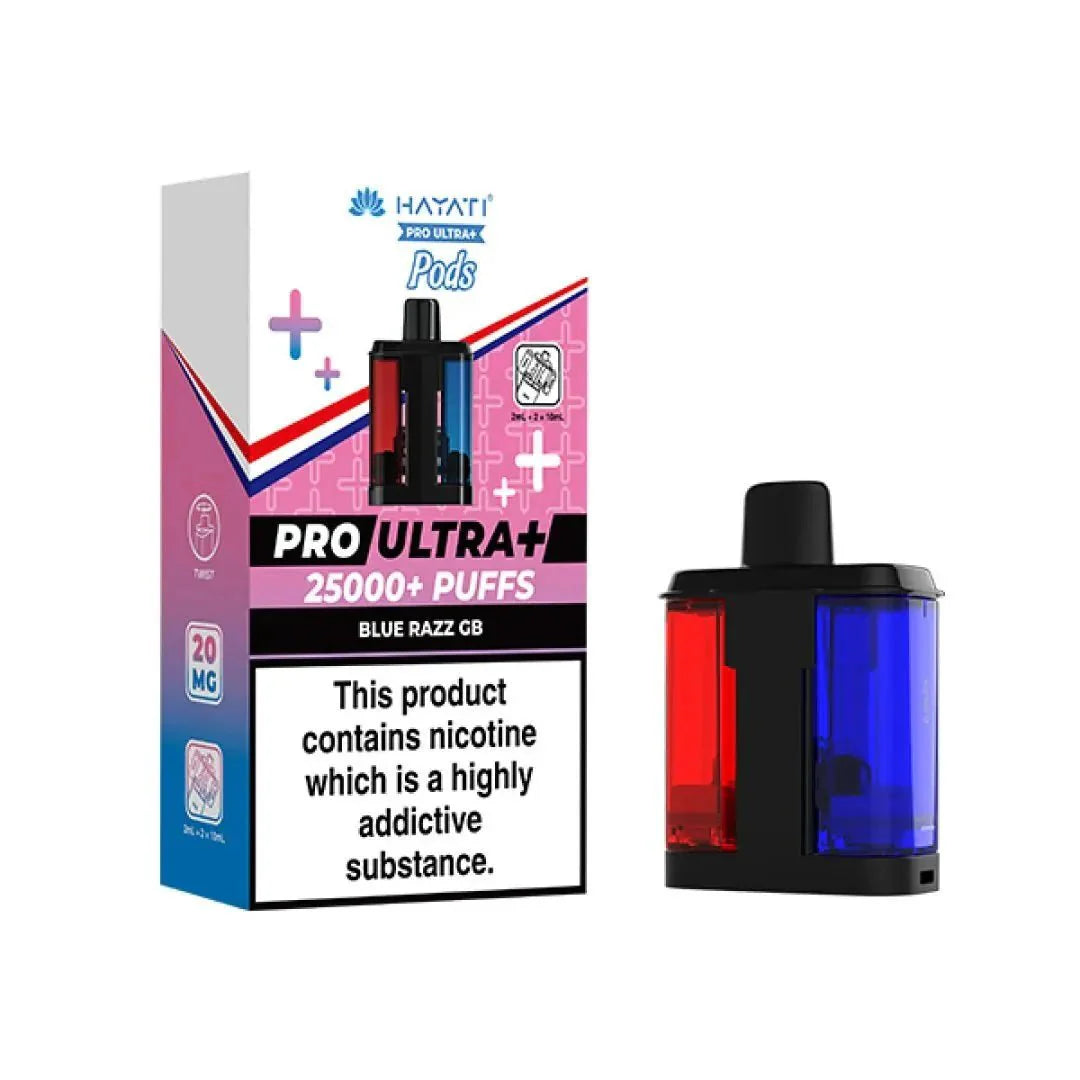 Hayati Pro Ultra Plus 25k Prefilled Pods Pack of 5 - Wholesale Price !