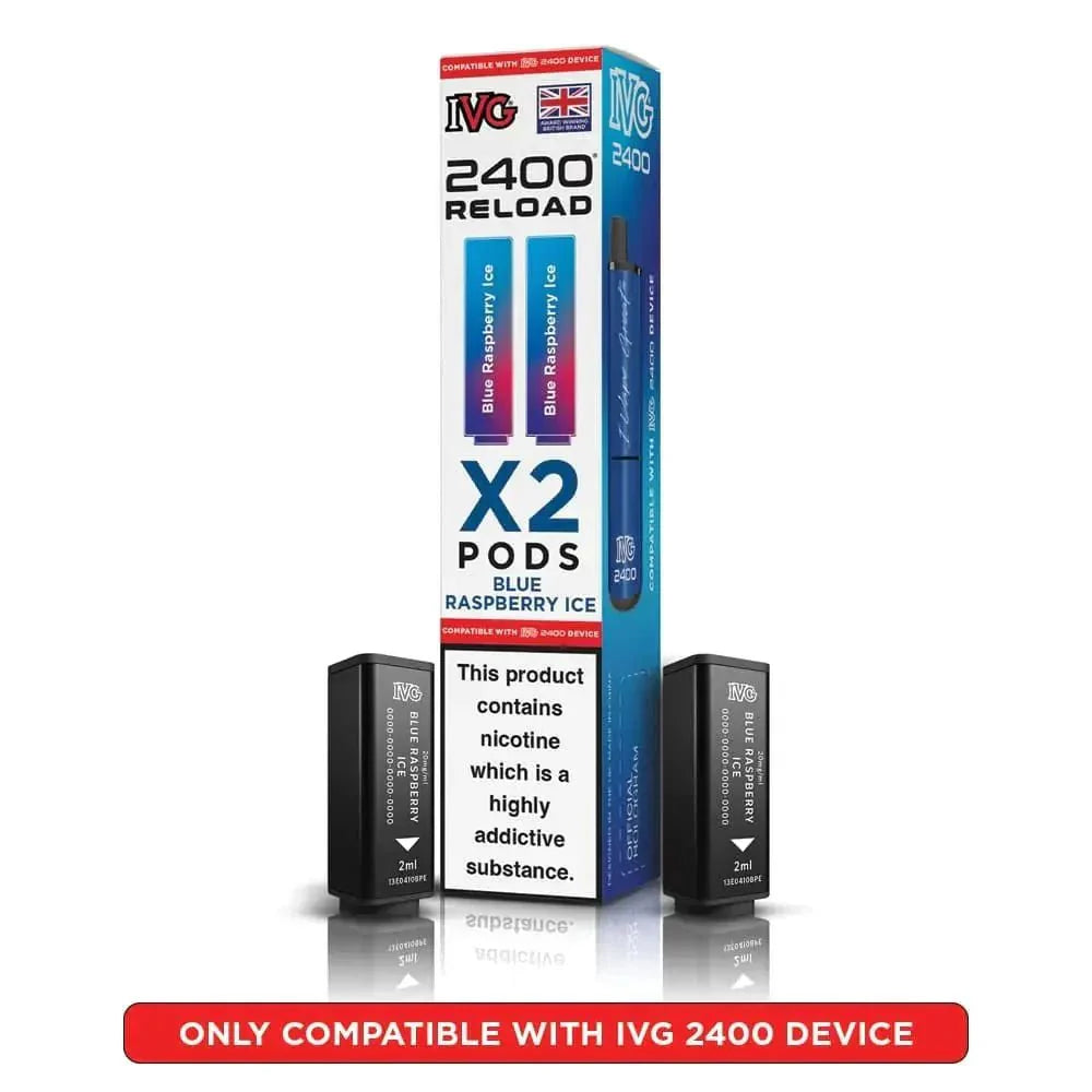 IVG 2400 Reload 4 in 1 Prefilled Pods | Pack of 5 - #Simbavapeswholesale#