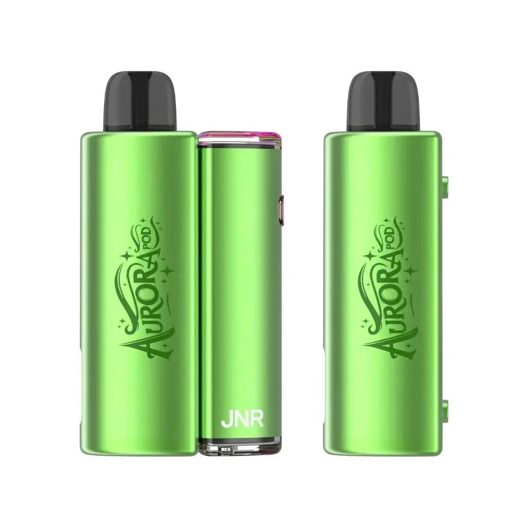 JNR Aurora 30000 Puffs Prefilled Pod Vape Kit - Pack of 5 - Lemon Lime - vapeukwholesale
