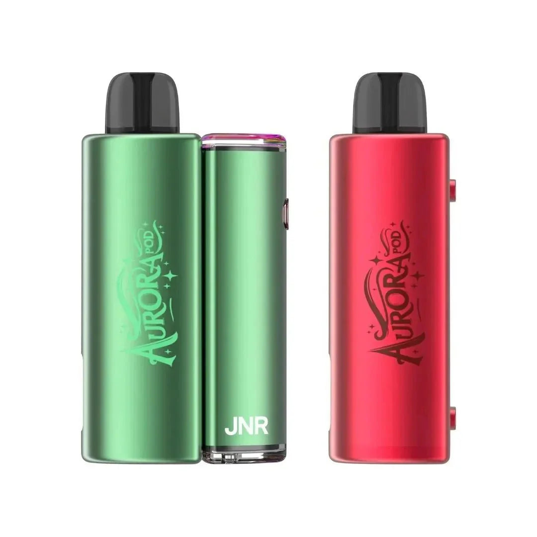 JNR Aurora 30000 Puffs Prefilled Pod Vape Kit - Pack of 5 - Watermelon Ice / Watermelon Bubble Gum - vapeukwholesale