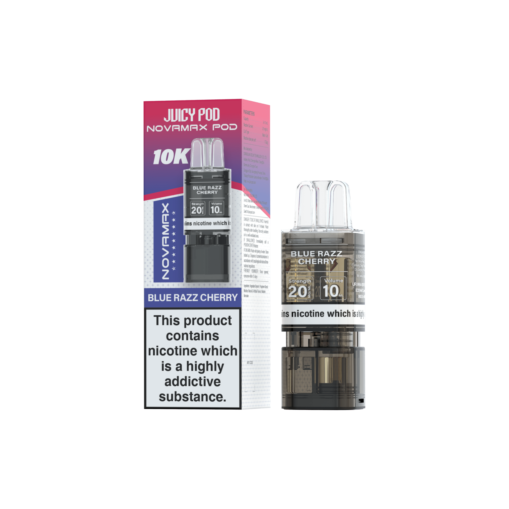 Juicy Pod Novamax 10k Replacement Pods - #Simbavapeswholesale#