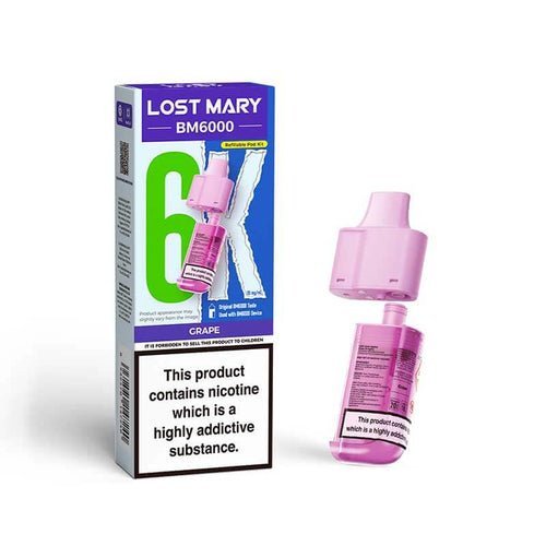 Lost Mary BM6000 Prefilled Pods Pack of 5 - #Simbavapeswholesale#