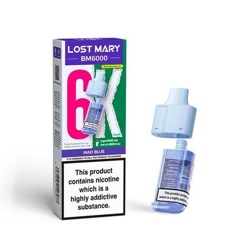 Lost Mary BM6000 Prefilled Pods Pack of 5 - #Simbavapeswholesale#