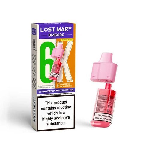 Lost Mary BM6000 Prefilled Pods Pack of 5 - #Simbavapeswholesale#
