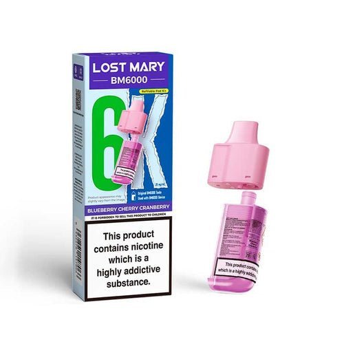 Lost Mary BM6000 Prefilled Pods Pack of 5 - #Simbavapeswholesale#