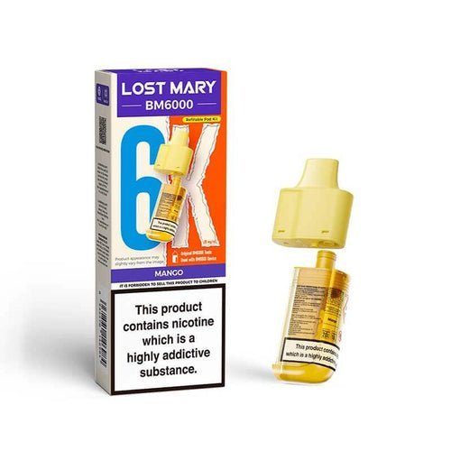 Lost Mary BM6000 Prefilled Pods Pack of 5 - #Simbavapeswholesale#