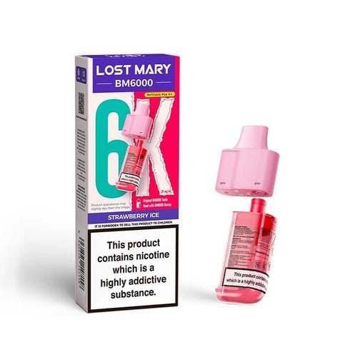Lost Mary BM6000 Prefilled Pods Pack of 5 - #Simbavapeswholesale#