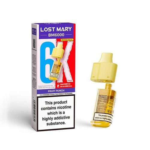 Lost Mary BM6000 Prefilled Pods Pack of 5 - #Simbavapeswholesale#