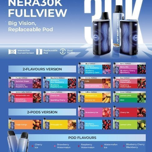 Lost Mary Nera 30K Disposable Vape Pack of 5 - #Simbavapeswholesale#