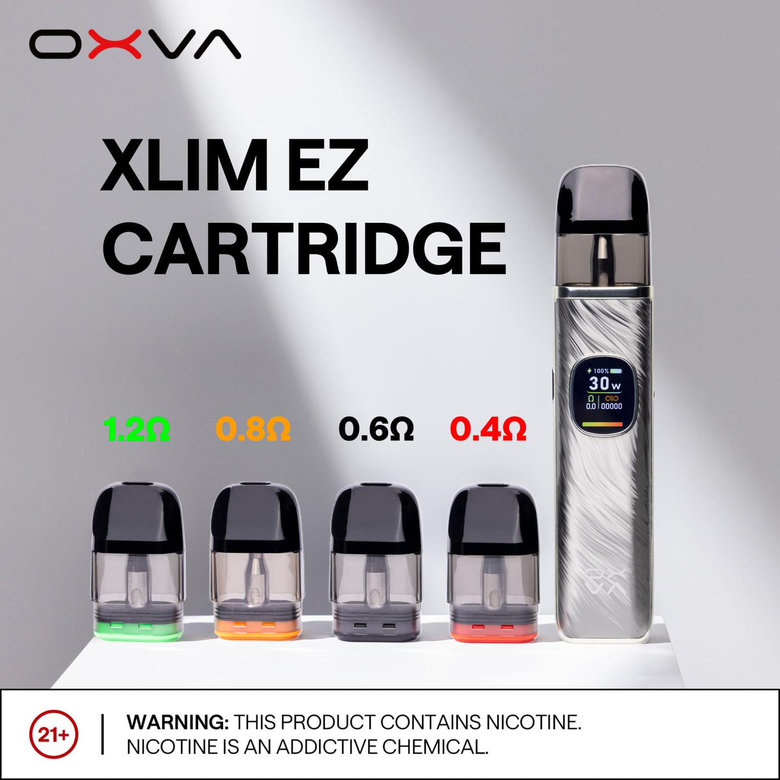 Oxva Xlim EZ Cartridges Pods Pack of 3 - #Simbavapeswholesale#
