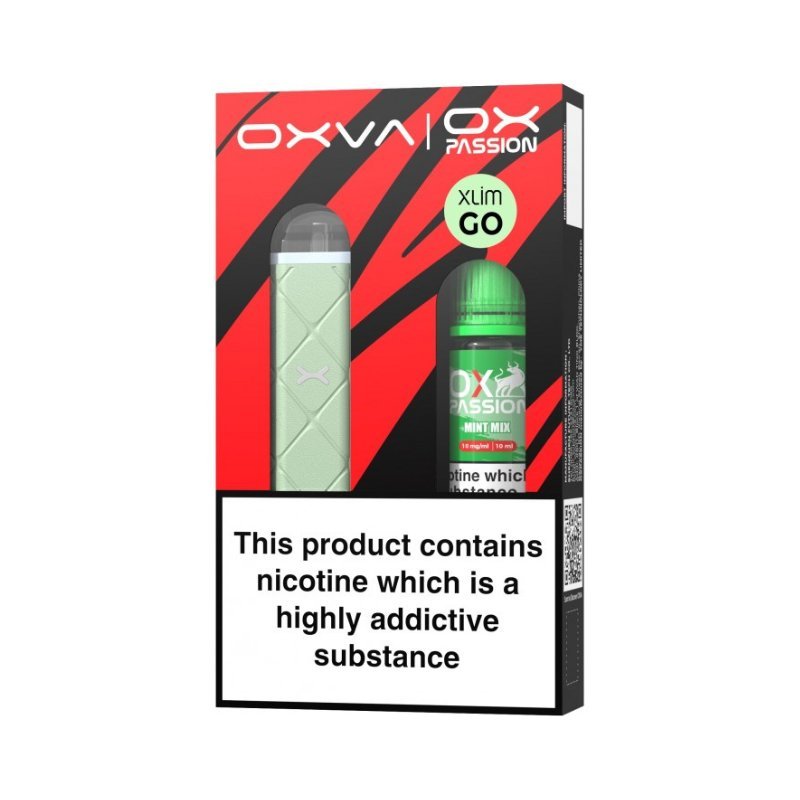 Oxva Xlim Go / Free Ox Passion Salt Pod Kit - #Simbavapeswholesale#