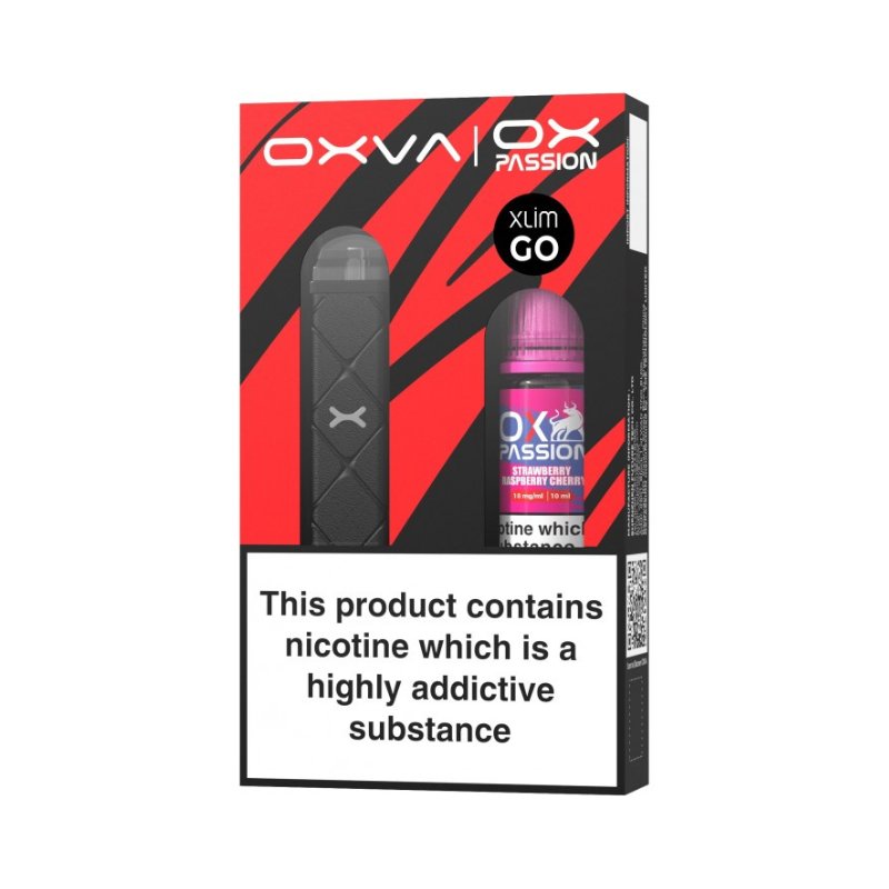 Oxva Xlim Go / Free Ox Passion Salt Pod Kit - #Simbavapeswholesale#