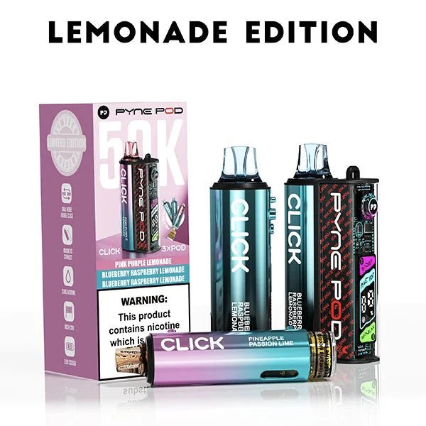Pyne Pod Click 50k Prefilled Pod Vape Kit Box of 5 - #Simbavapeswholesale#