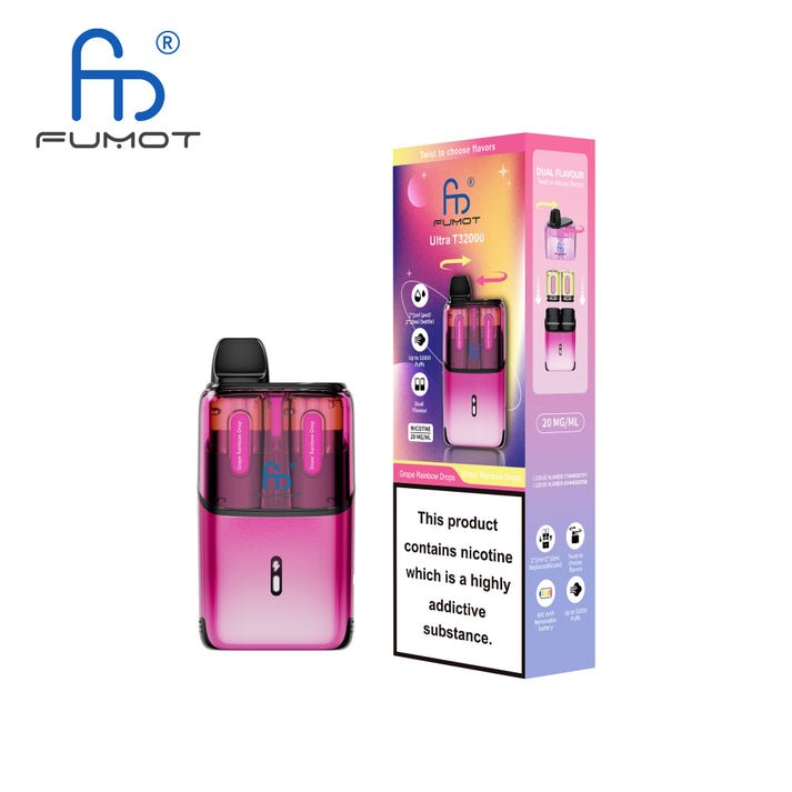 RandM Fumot T32000 Ultra Vape Kit Box of 5 - Wholesale Price !