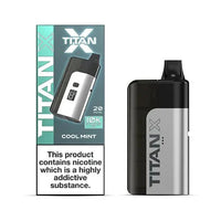 Titan X Prefilled Vape Pod Kit Box of 5 - Cool Mint - vapeukwholesale
