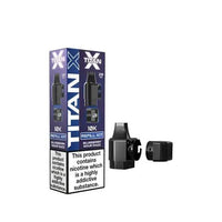 Titan X Replacement Pods Pack of 10 - Blue Sour Razz - vapeukwholesale