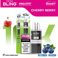 bulk wholesale The Bling 10k Pro Max Replacement Pods (BOX OF 5) - Cherry Berry