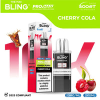 bulk wholesale The Bling 10k Pro Max Replacement Pods (BOX OF 5) - Cherry Cola