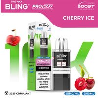 bulk wholesale The Bling 10k Pro Max Replacement Pods (BOX OF 5) - Cherry Ice