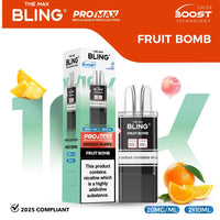bulk wholesale The Bling 10k Pro Max Replacement Pods (BOX OF 5) - Fruit Bomb