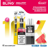 bulk wholesale The Bling 10k Pro Max Replacement Pods (BOX OF 5) - Strawberry Watermelon Bubble Gum