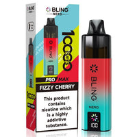 Crystal Bling Nero 10k Vape Kit Box of 5 Fizzy Cherry