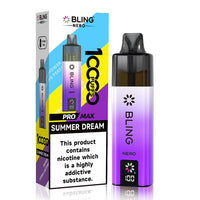 Crystal Bling Nero 10k Vape Kit Box of 5 Summer Dream