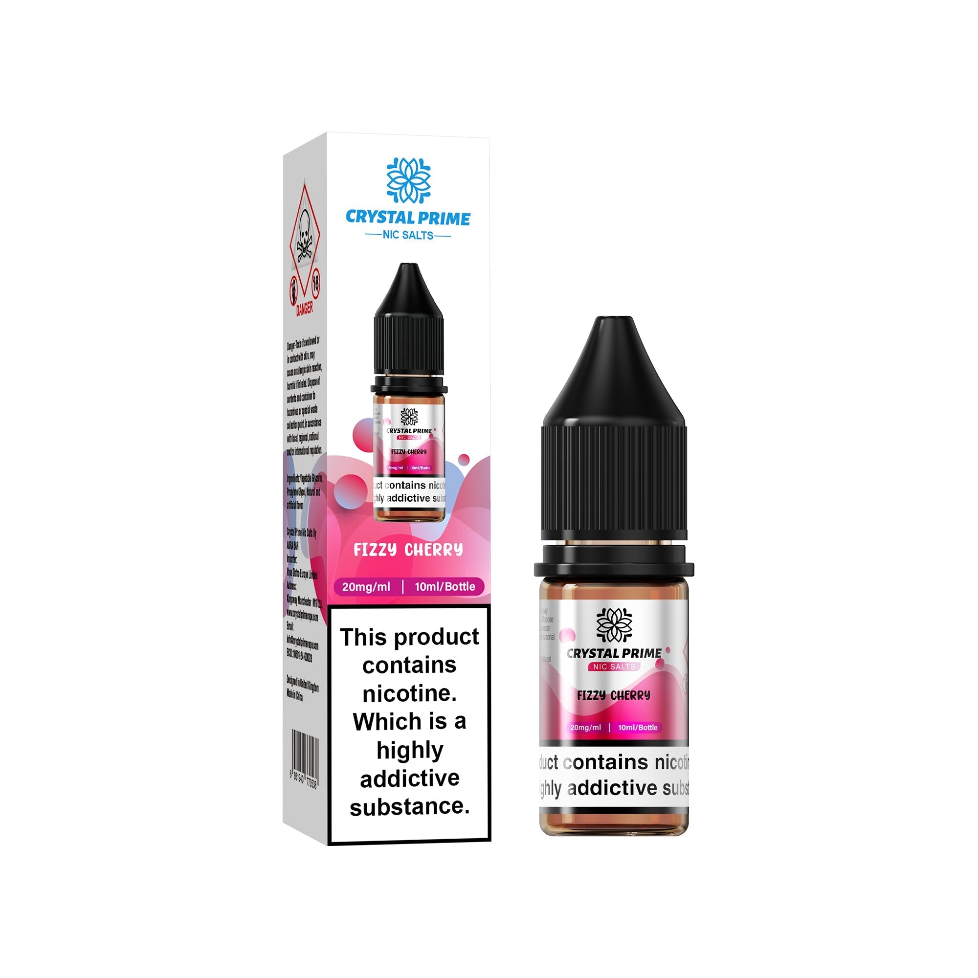Crystal Prime 7000 Nic Salts 10ml Box of 10 - #Simbavapeswholesale#