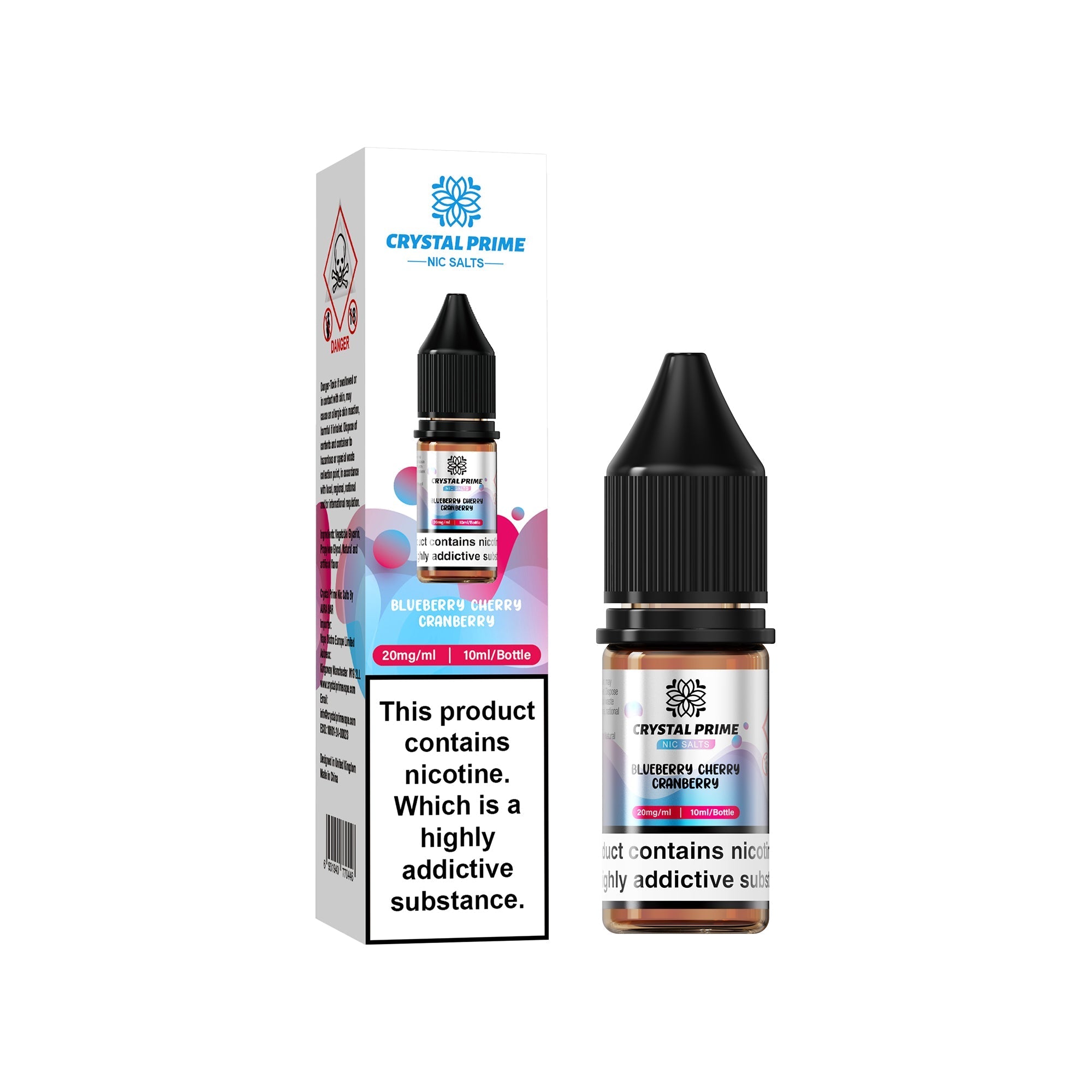 Crystal Prime 7000 Nic Salts 10ml Box of 10 - #Simbavapeswholesale#