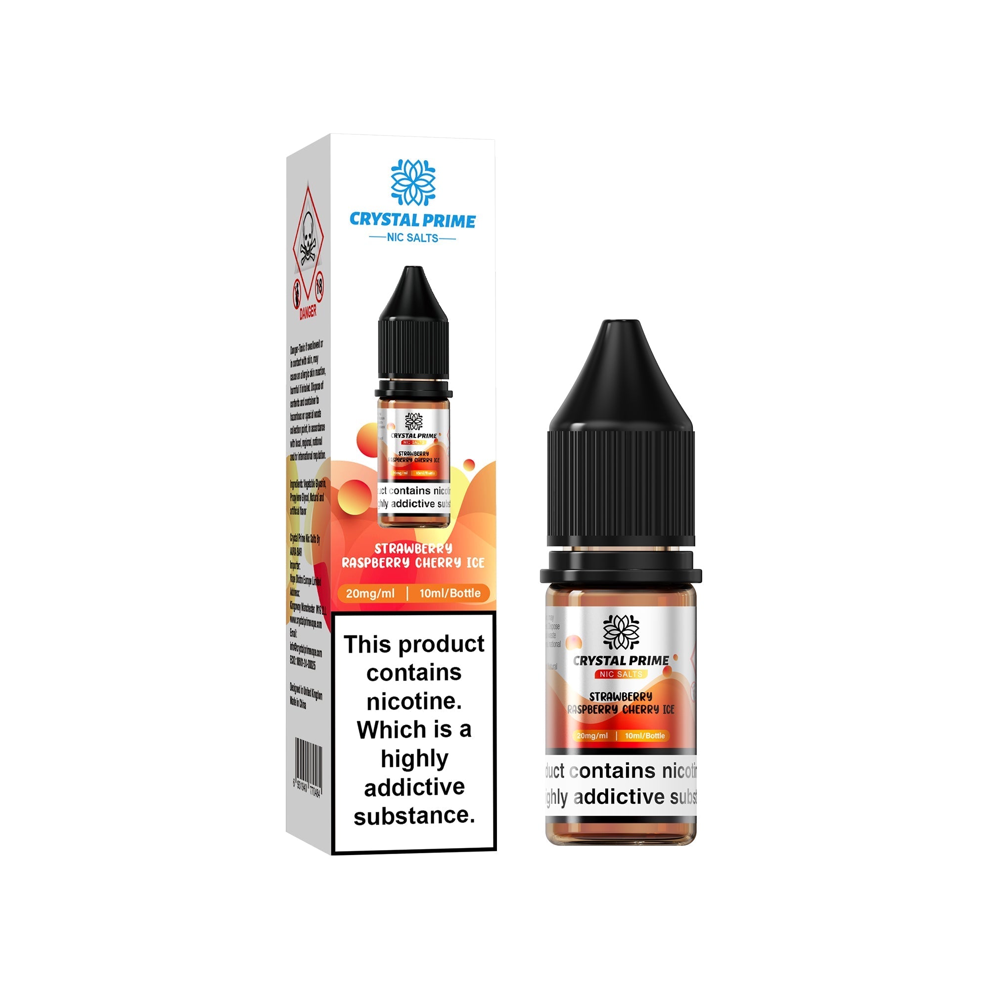 Crystal Prime 7000 Nic Salts 10ml Box of 10 - #Simbavapeswholesale#
