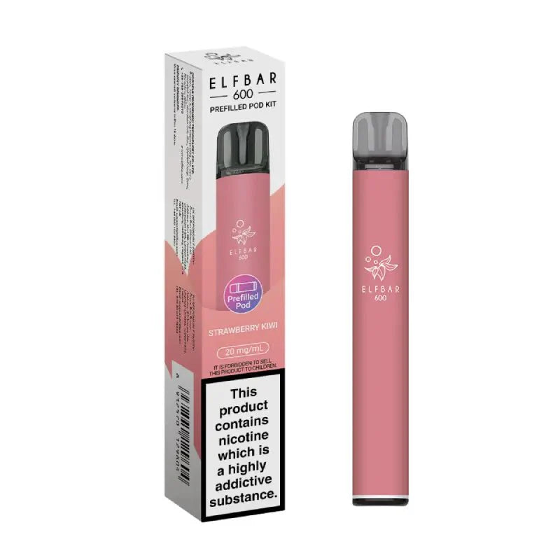 Elf Bar 600 Prefilled Pod Kit Box of 10 - #Simbavapeswholesale#