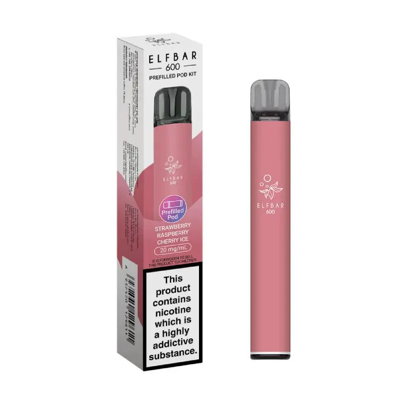 Elf Bar 600 Prefilled Pod Kit Box of 10 - #Simbavapeswholesale#