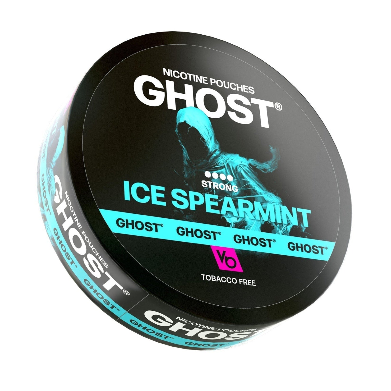 bulk wholesale Ghost Nicotine Pouches Pack of 10 - Ice Spearmint