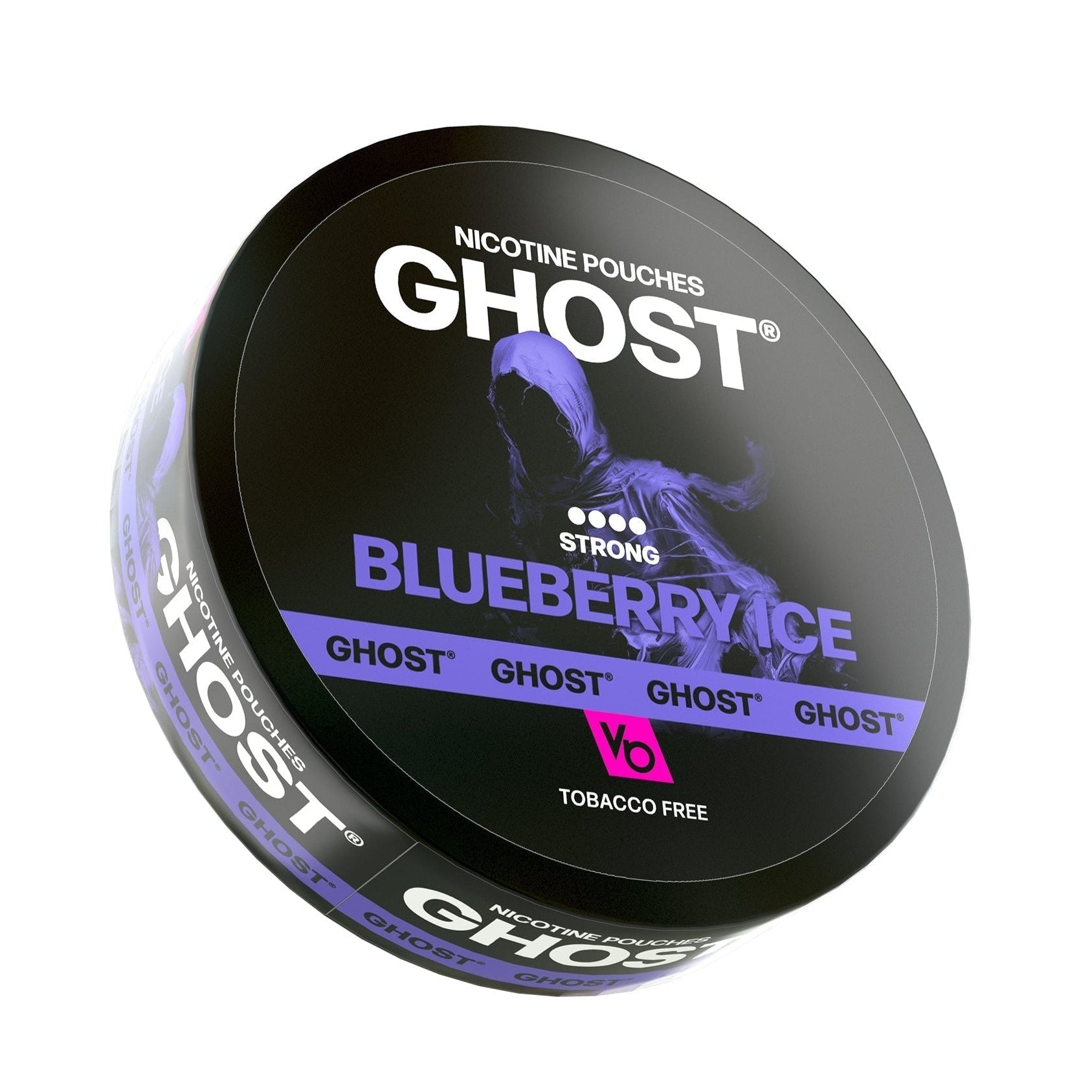 bulk wholesale Ghost Nicotine Pouches Pack of 10 - Blueberry Ice
