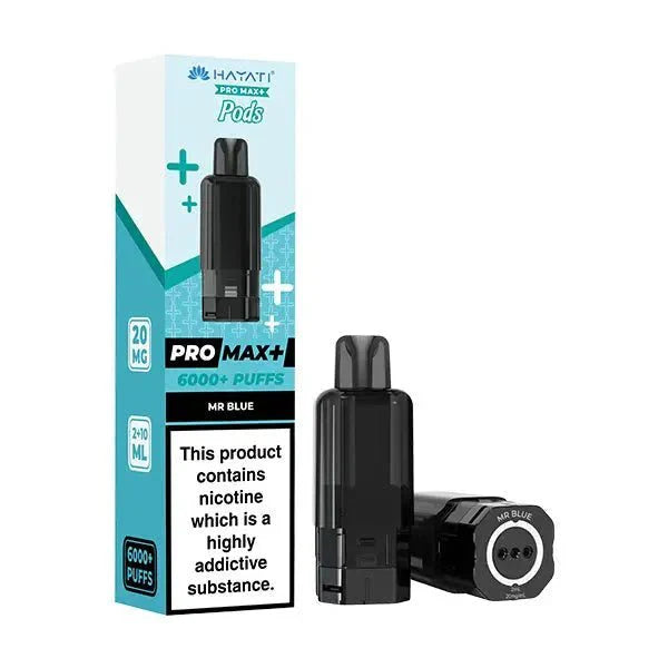 Hayati Pro Max Plus 6000 Prefilled Pods Pack of 5 - Wholesale Price !