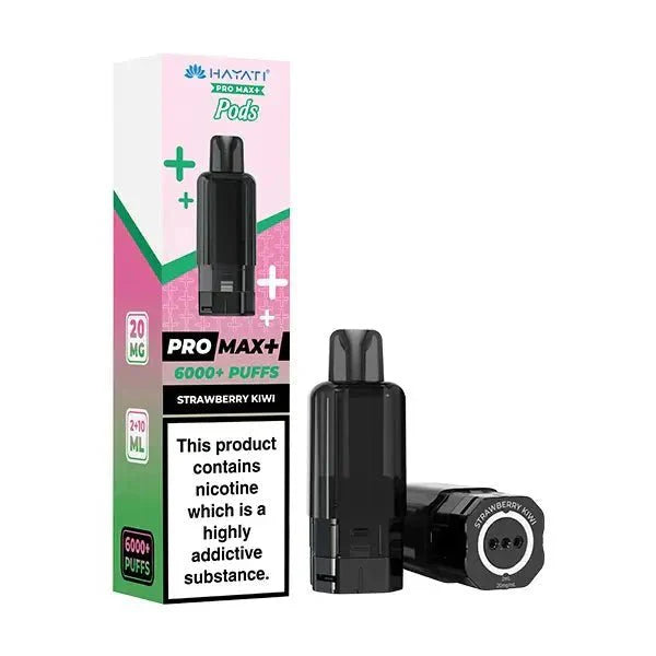 Hayati Pro Max Plus 6000 Prefilled Pods Pack of 5 - Wholesale Price !